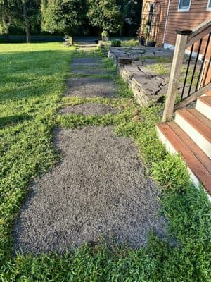 Asphalt work in progress