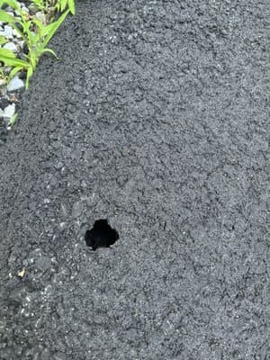 Driveway finish work
