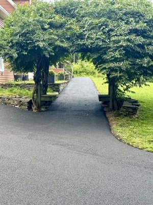 Precision asphalt work