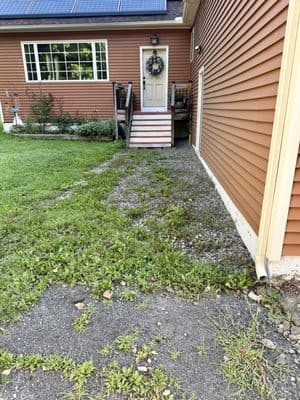 Storefront paving project