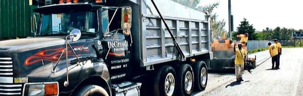 DeGroodt Paving monster truck