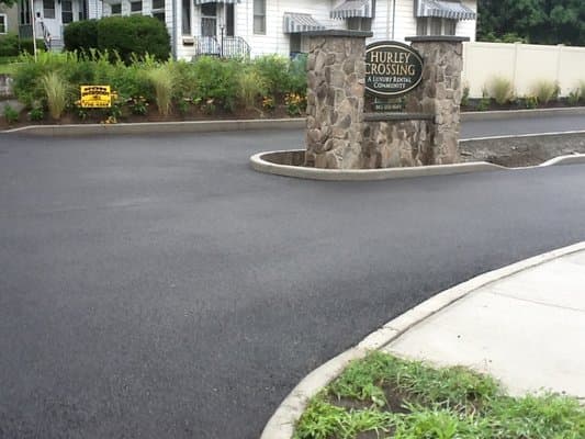 Commercial site paving