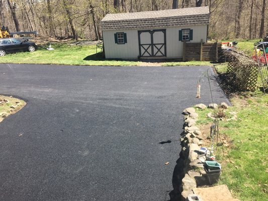 Fred K driveway project